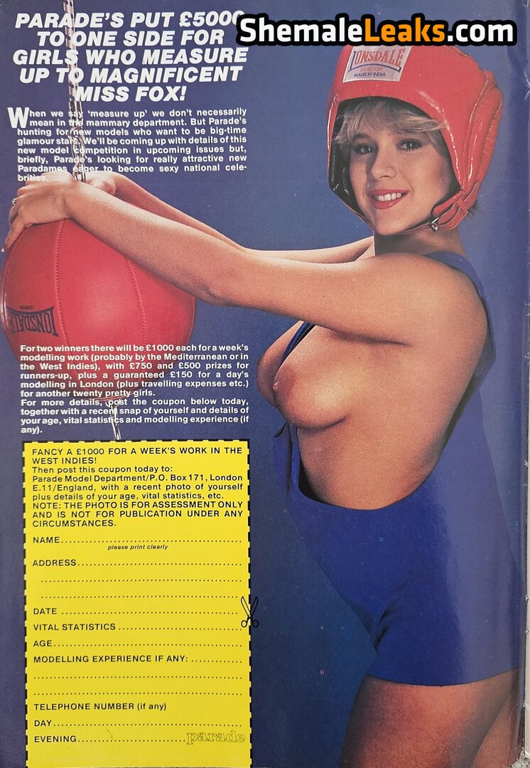 1980'S & Early 90'S Page 3 Girls / GlamourTeaJames / https: / mariawhittaker Nude OnlyFans (Photo 7)