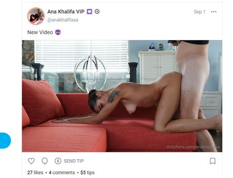 Ana Khalifa Leaked Nude OnlyFans (Photo 5)