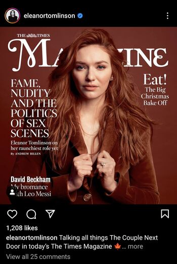 Eleanor Tomlinson Leaked Nude OnlyFans (Photo 12)