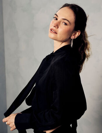 Lily James Leaked Nude OnlyFans (Photo 587)