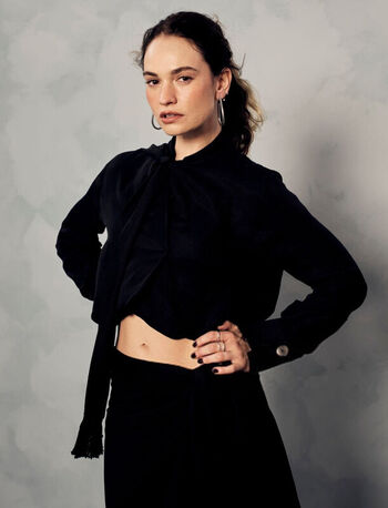 Lily James Leaked Nude OnlyFans (Photo 590)