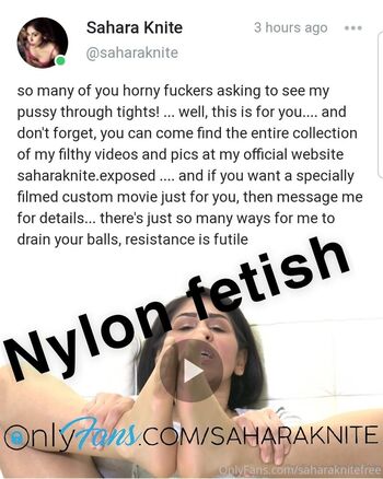 saharaknitefree Leaked Nude OnlyFans (Photo 17)